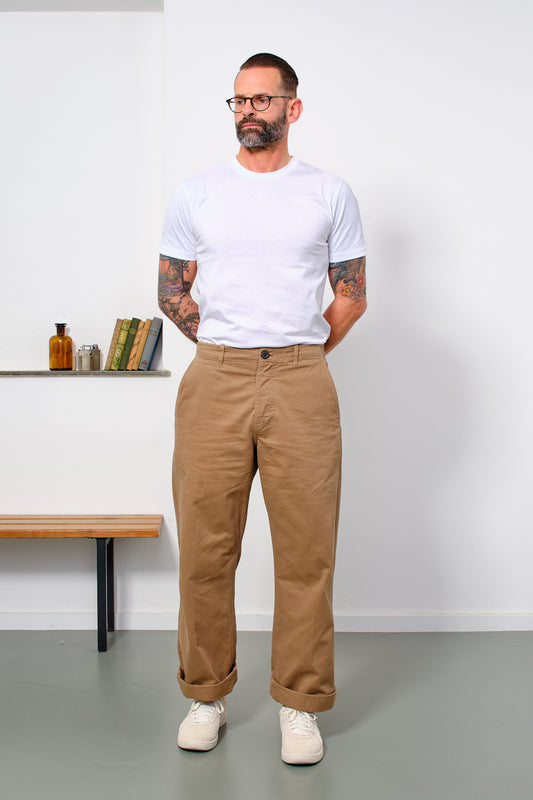 SUNSPEL - T-Shirt RIVIERA CREW NECK | white