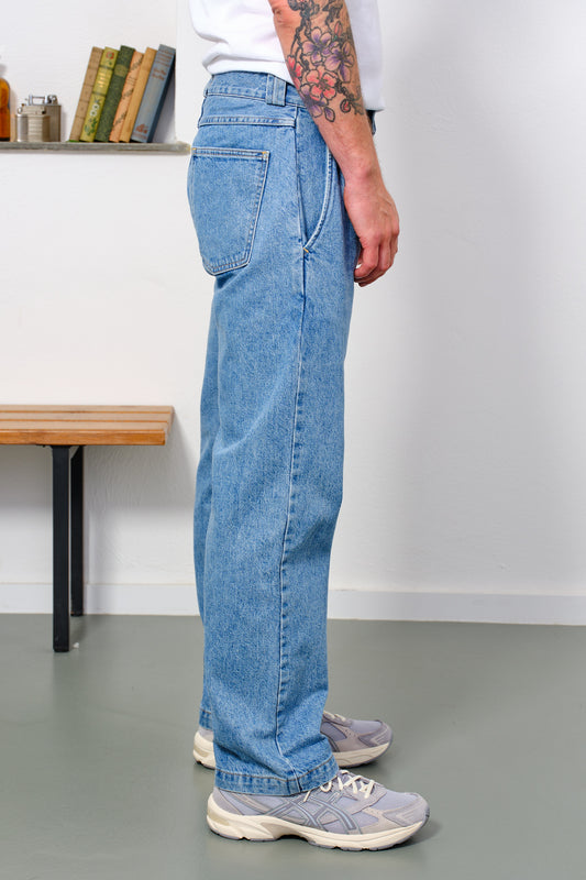 JAPAN BLUE JEANS - Denim Tuck Wide Pants | MID