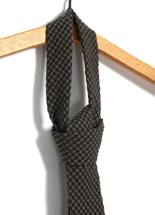 HANSEN - Krawatte TIE | khaki checks