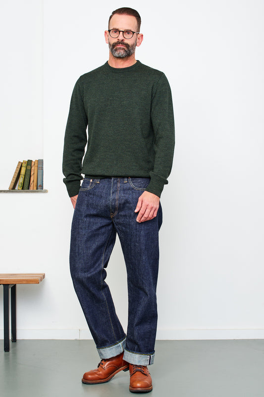 G.R.P. - Crewneck TEC 1 | dark green