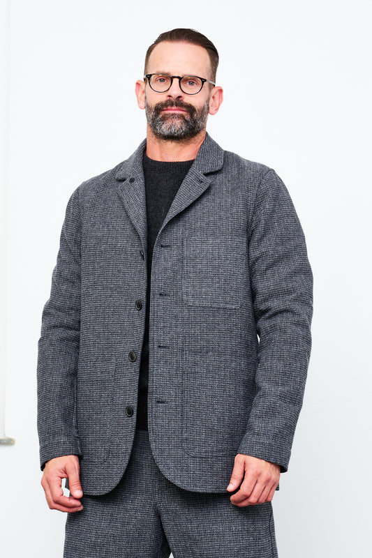 HANSEN - Easy Four Button Blazer JOSEF | broken grey