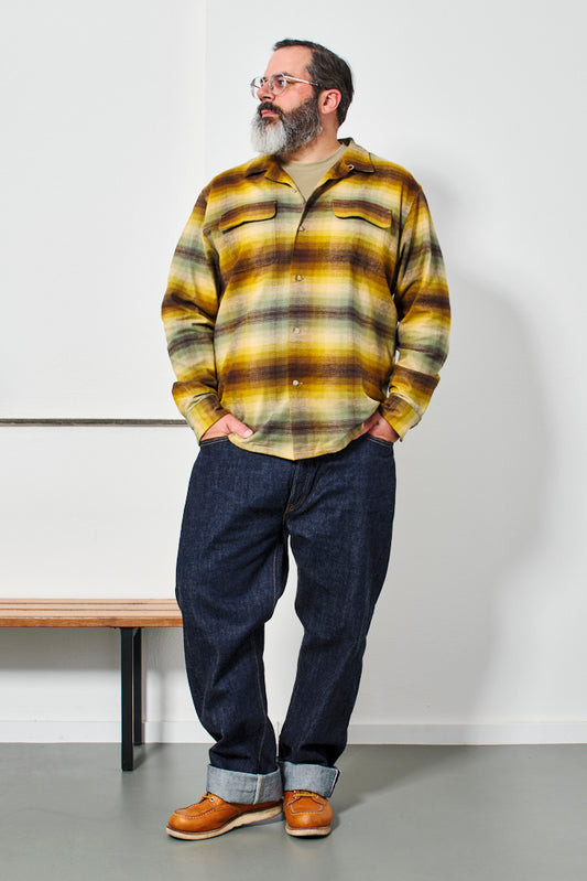 PENDLETON - Baja Board Shirt | Bronze Brown Green Ombre