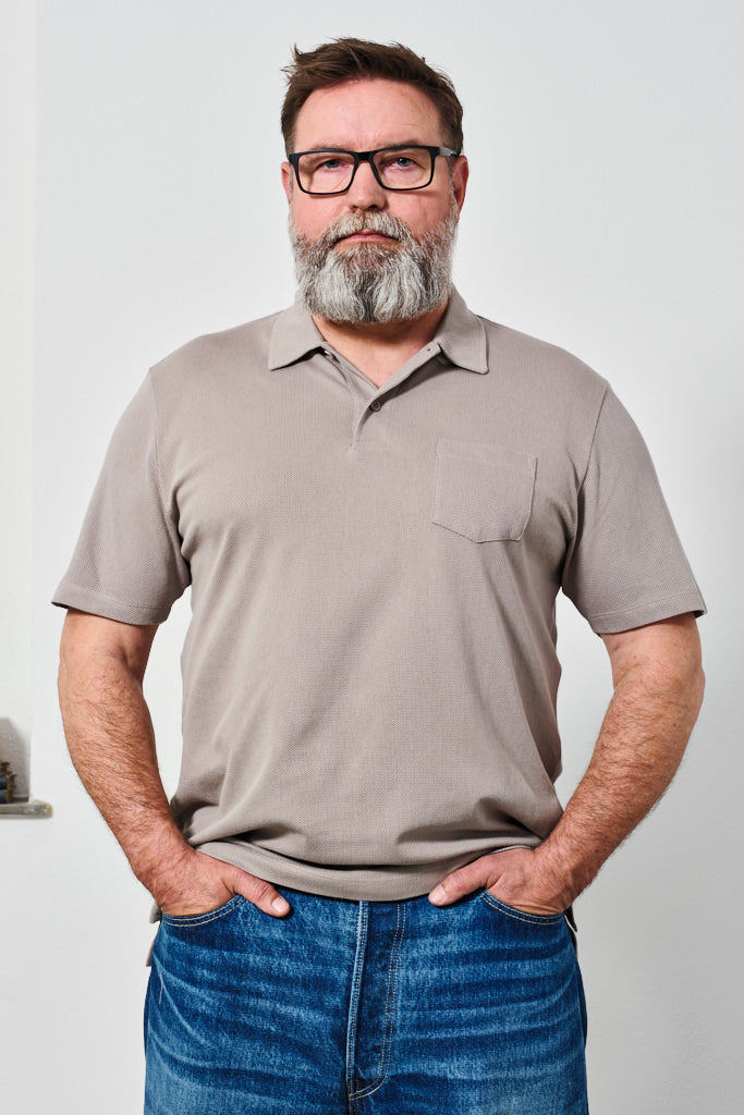 SUNSPEL - Polo Shirt RIVIERA | pewter25