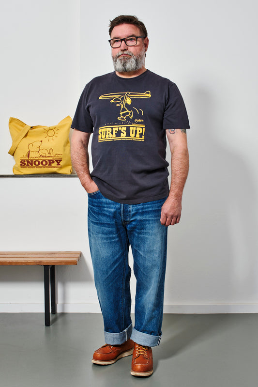 TSPTR - T-Shirt Snoopy SURF`S UP | vintage black