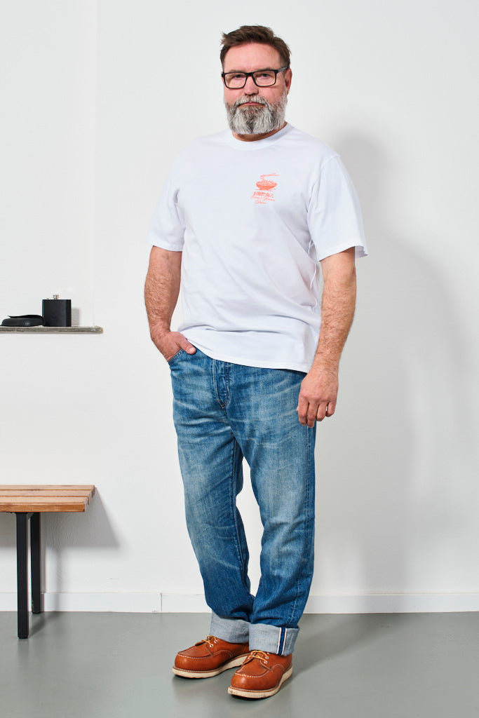 EDWIN - T-Shirt RAMEN PALACE | white