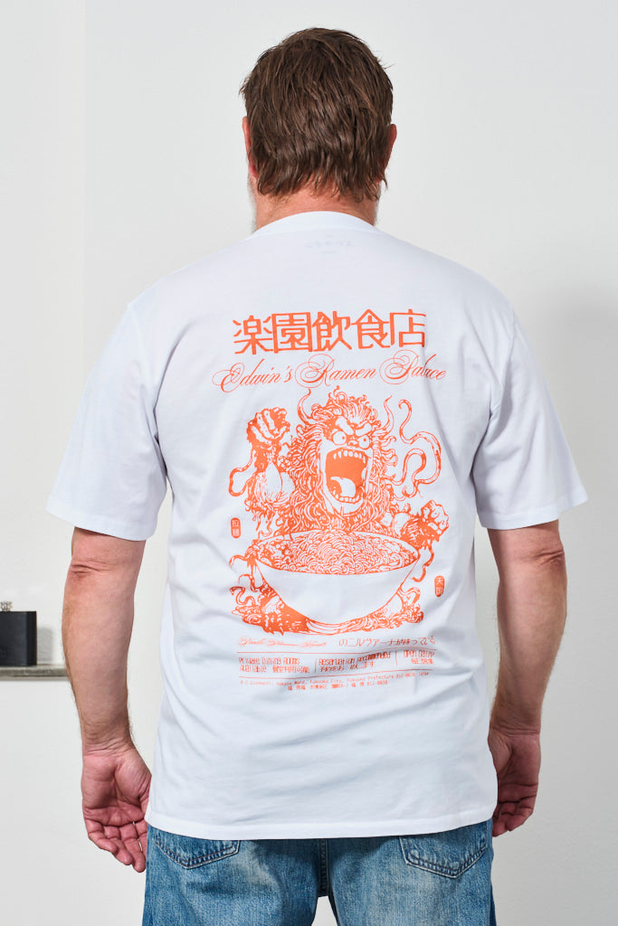 EDWIN - T-Shirt RAMEN PALACE | white