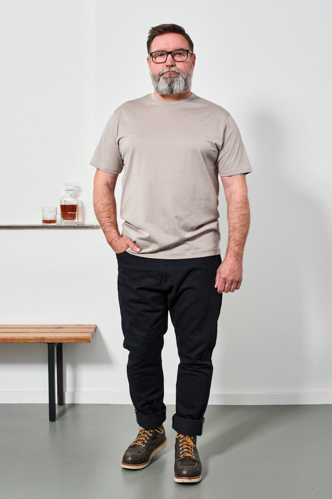 SUNSPEL - T-Shirt CLASSIC CREW NECK | pewter25