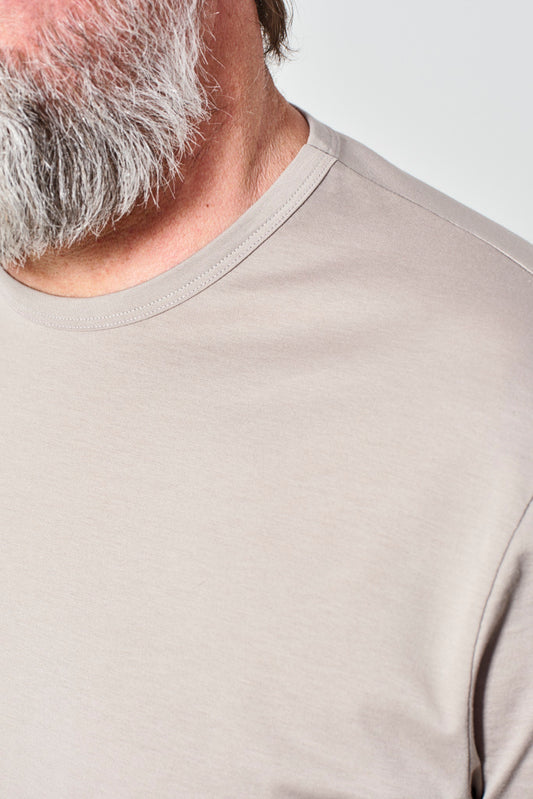 SUNSPEL - T-Shirt CLASSIC CREW NECK | pewter25