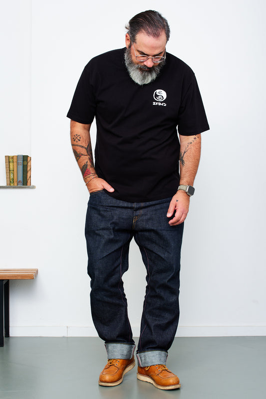 EDWIN - T-Shirt HIGH BEAR | black