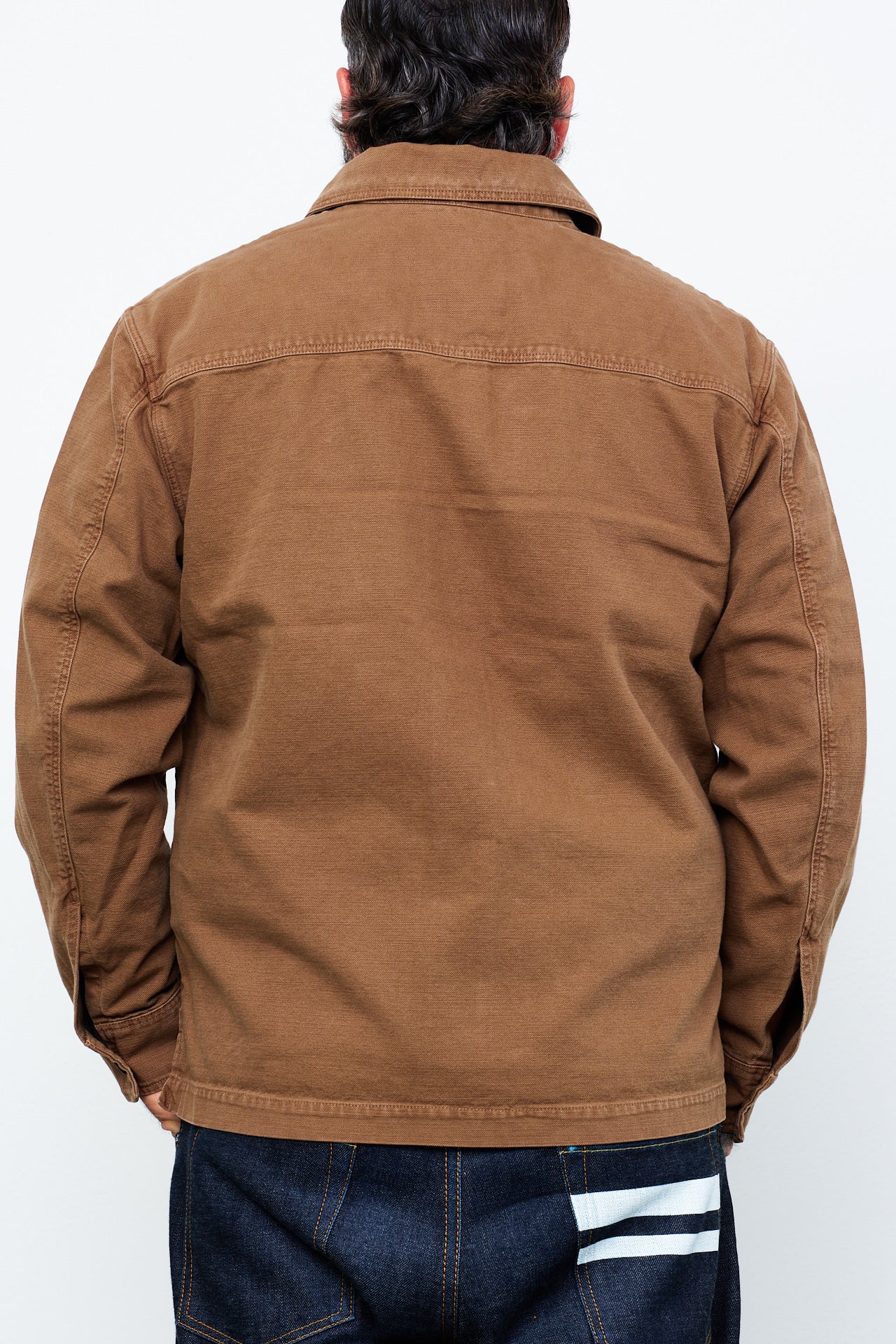 BARACUTA - Canvas GD OVERSHIRT | club brown