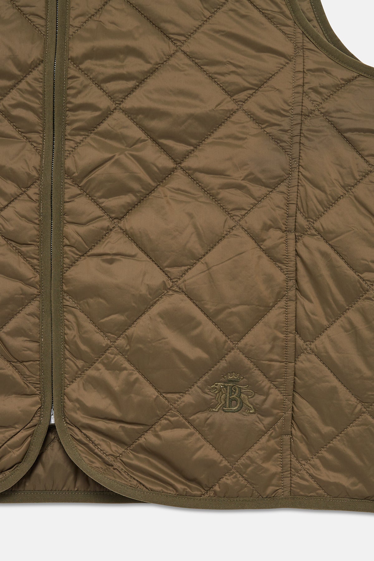 BARACUTA - Quilted Vest (matching G9) | olive green