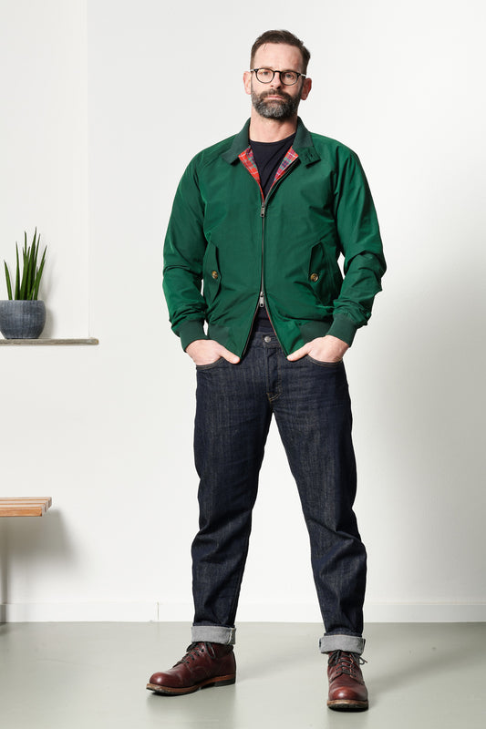 Baracute G9 Harrington Jacket Racing Green