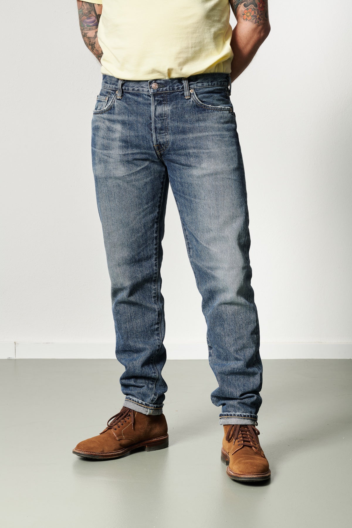 EDWIN - Jeans REGULAR TAPERED | kurabo recycle denim 015M