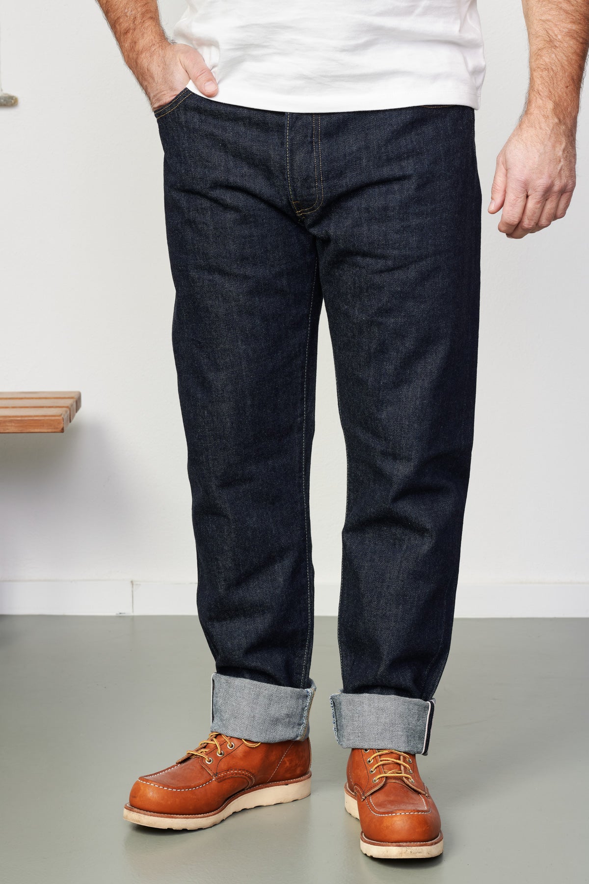 Edwin Regular Tapered - Blue Rinsed Recycle Denim