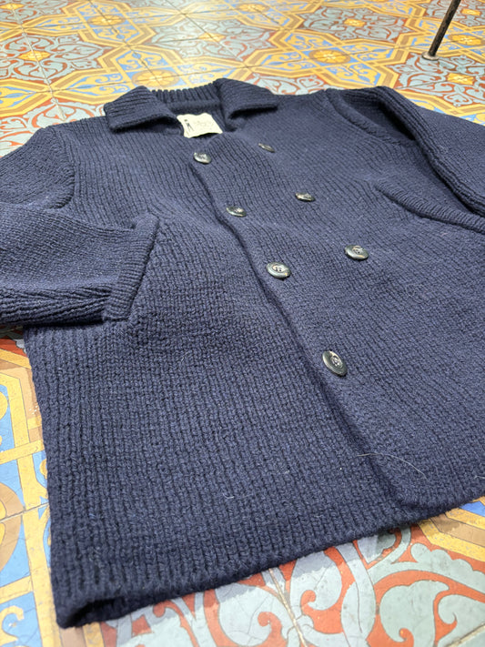 MAX ROHR - Cardigan DOUBLE BREST MAX 5 | blue