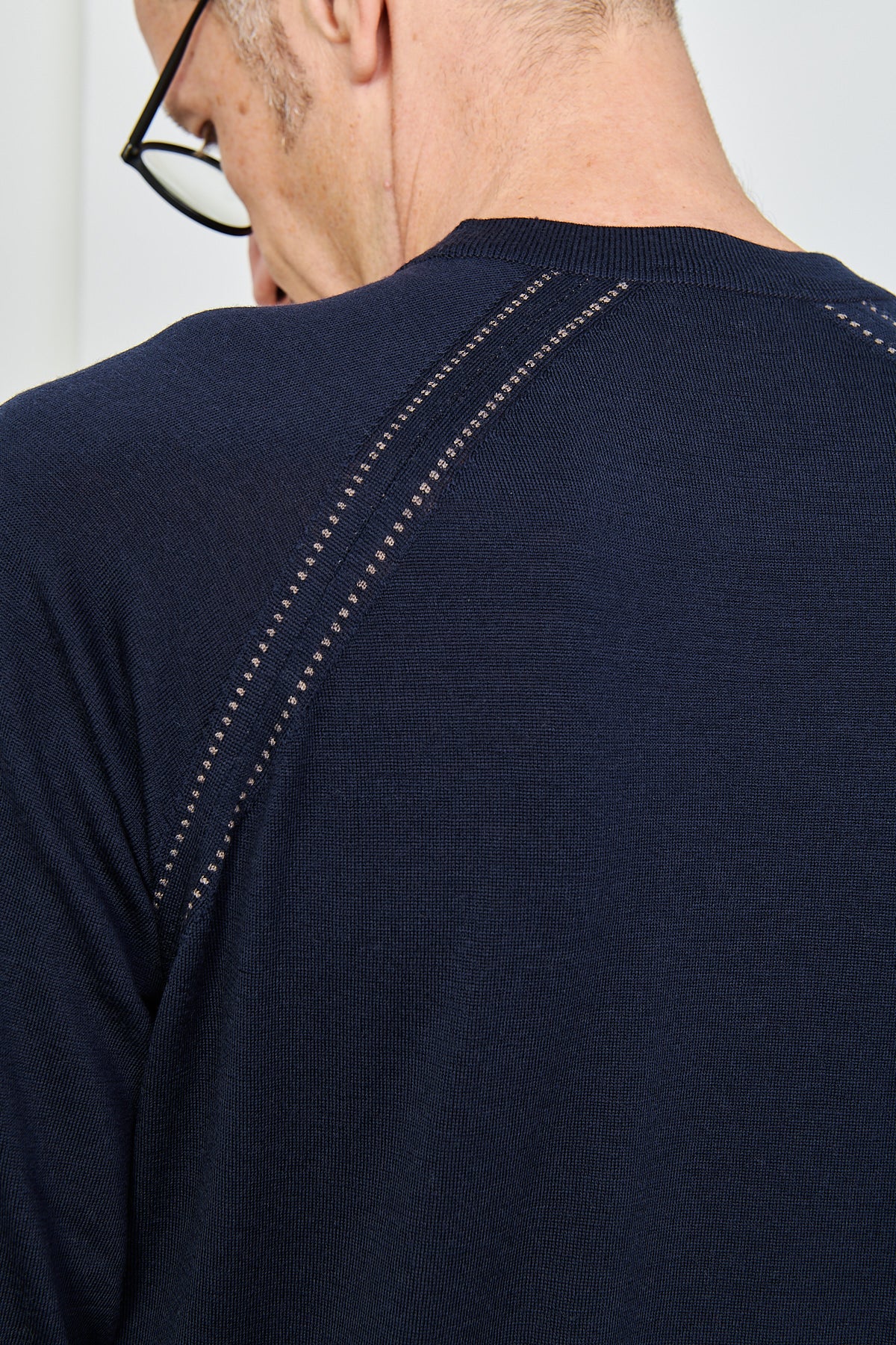 JOHN SMEDLEY - Pullover Crew Neck WAKEBRIDGE | midnight