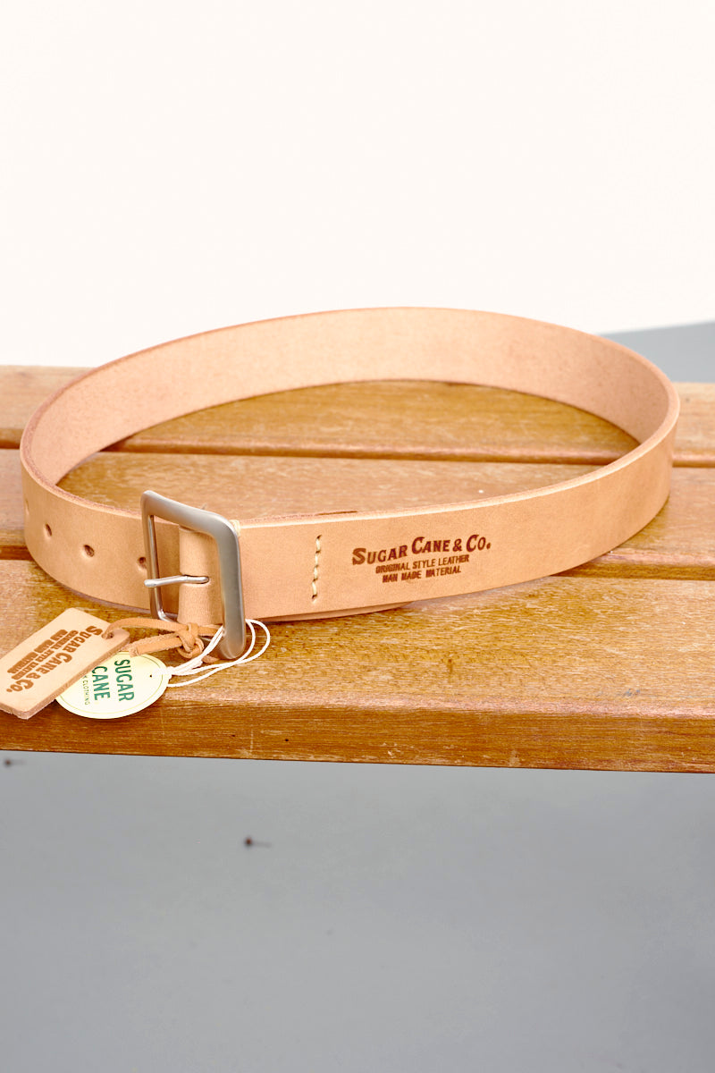 SUGAR CANE - Garrison Belt | beige