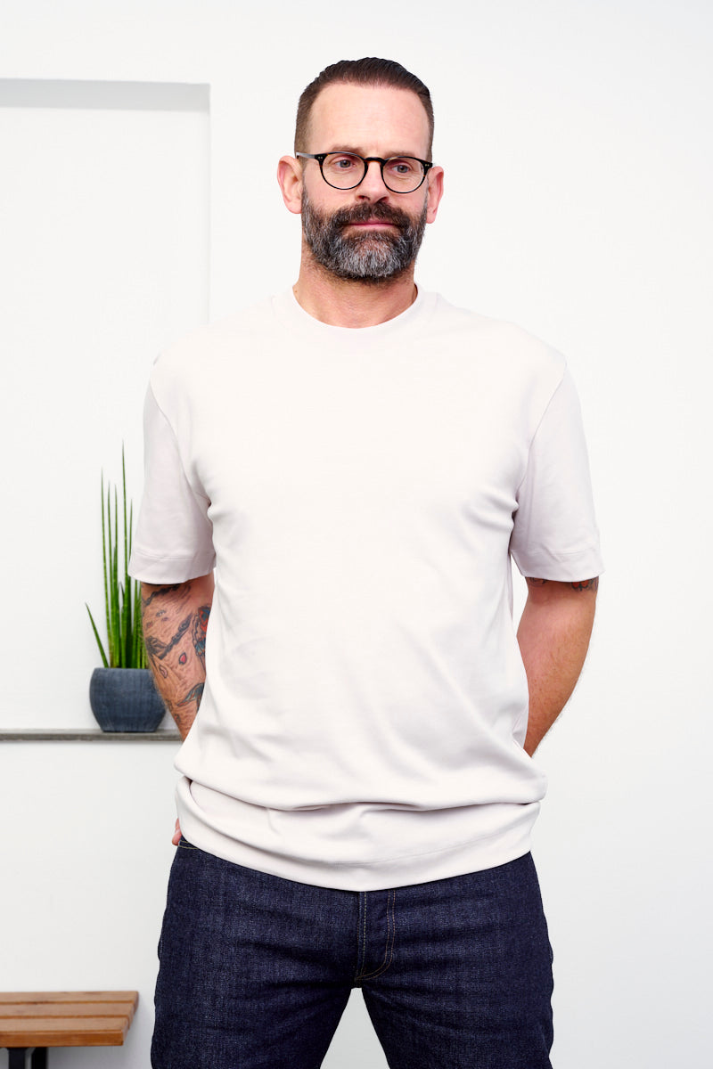 SUNSPEL / T-Shirt Heavy Weight / putty (vorne)