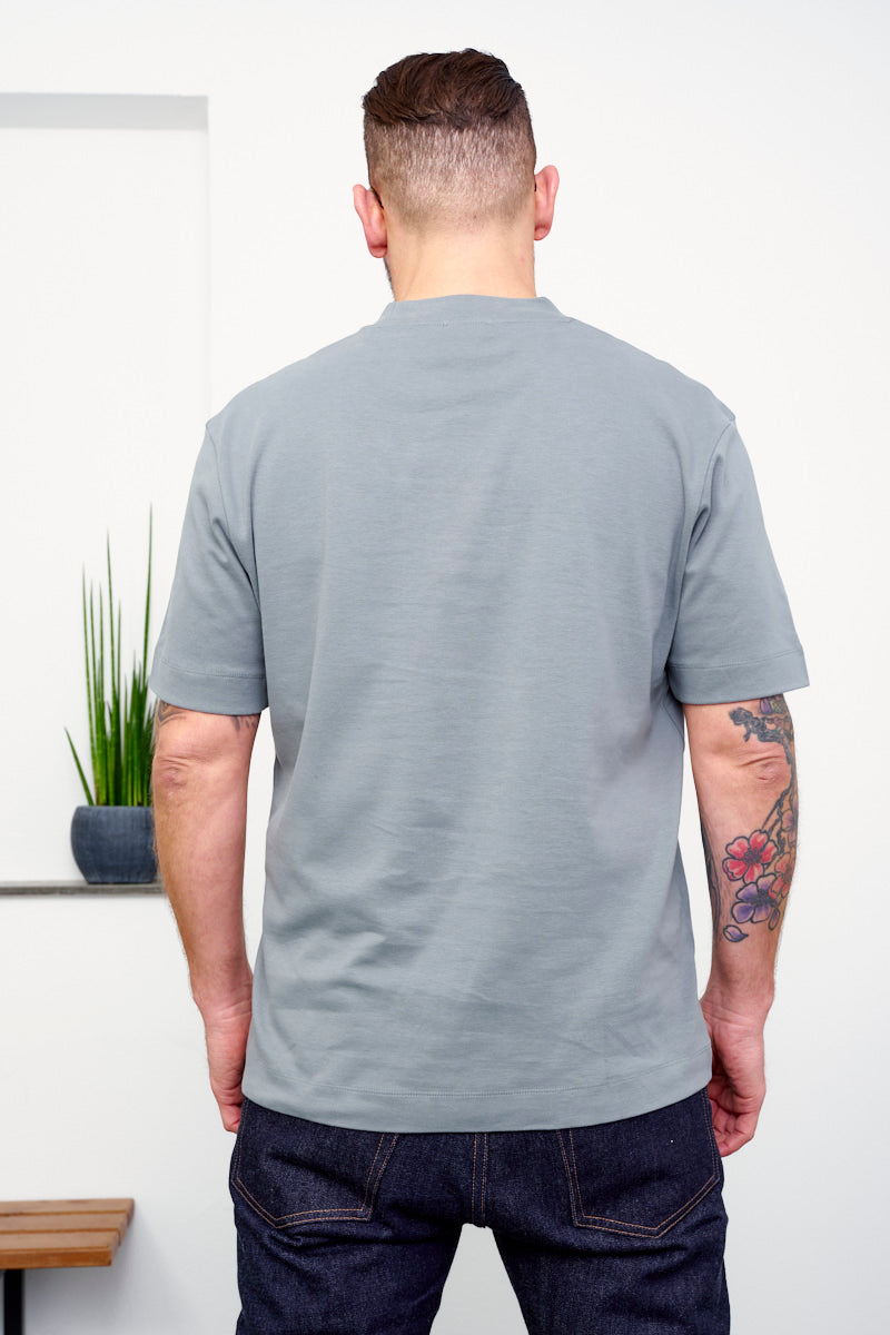 SUNSPEL- T-Shirt Heavy Weight | smoke green (hinten)