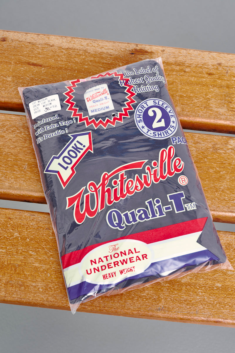 WHITESVILLE - Double Pack T-Shirt | black