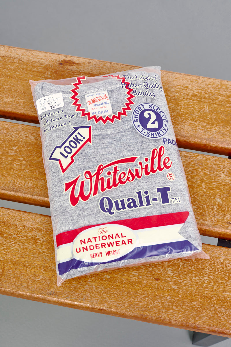 WHITESVILLE / Double Pack T-Shirt / gray