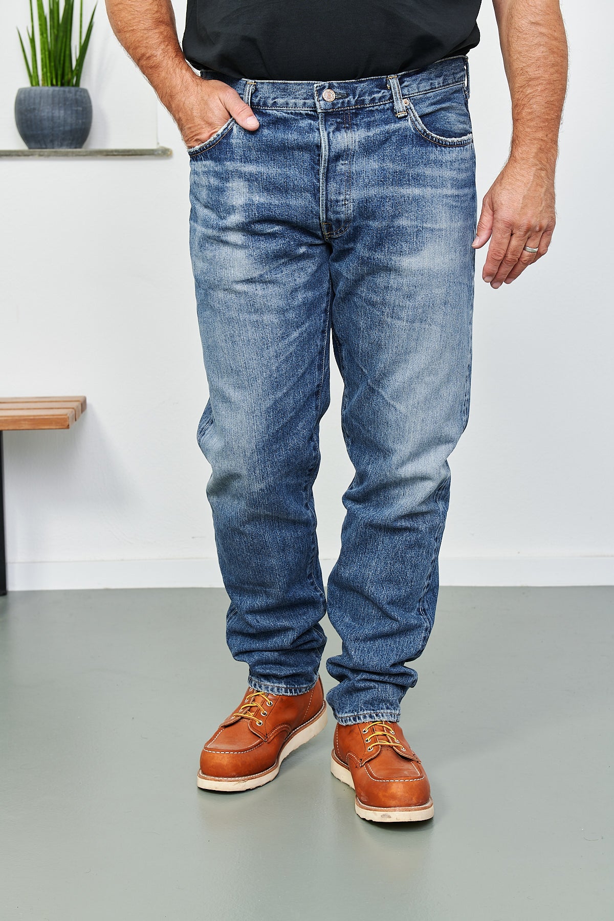 EDWIN - Jeans REGULAR TAPERED | kurabo recycle denim 015M