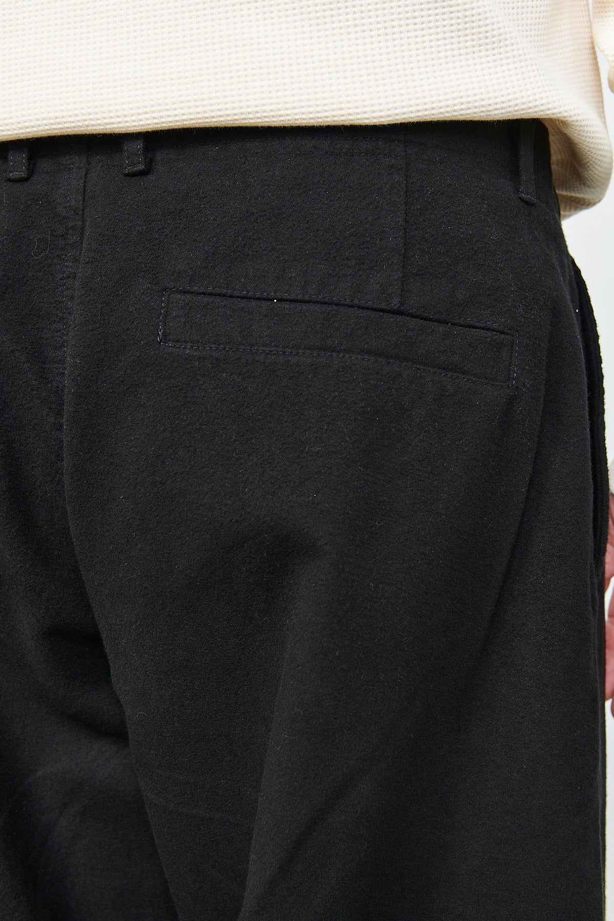 HANSEN - Hose Pleated Trousers BOBBY | black