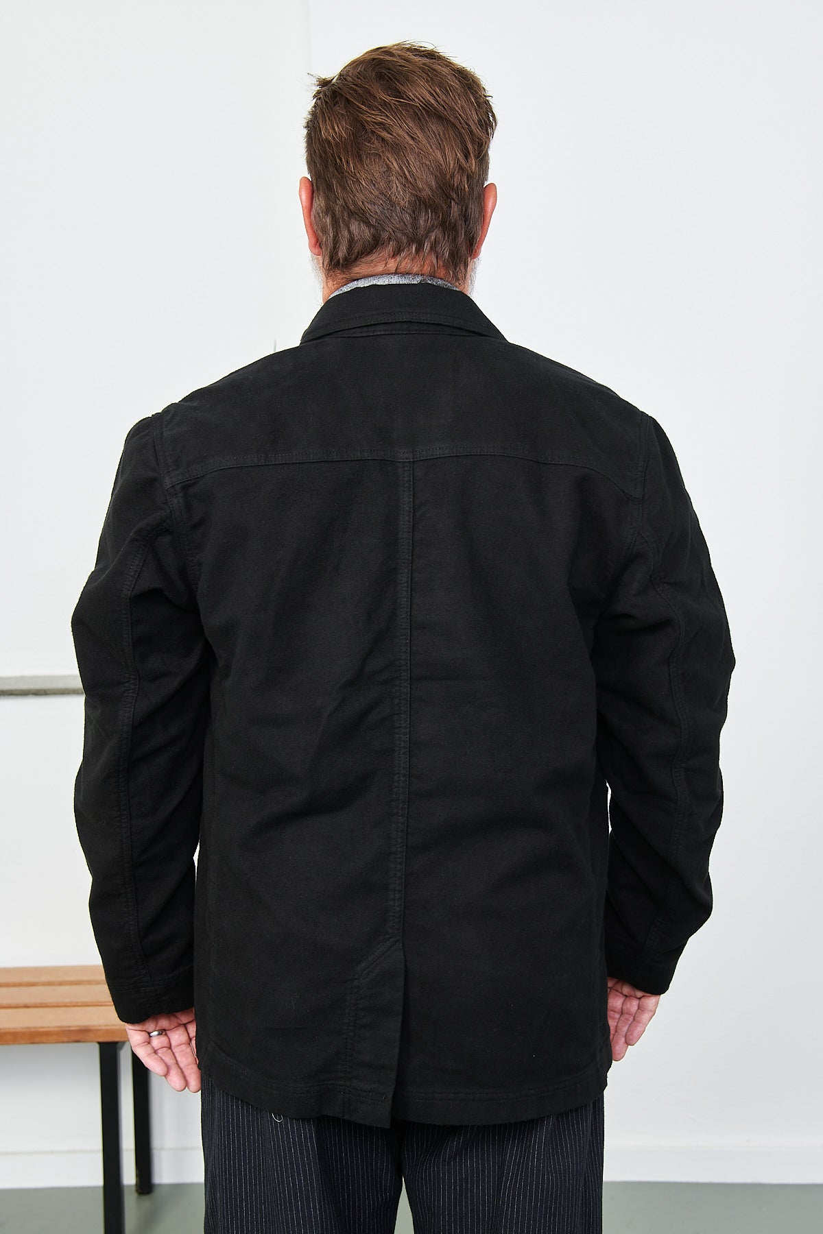 HANSEN - Refined Work Jacket BERTRAM | black