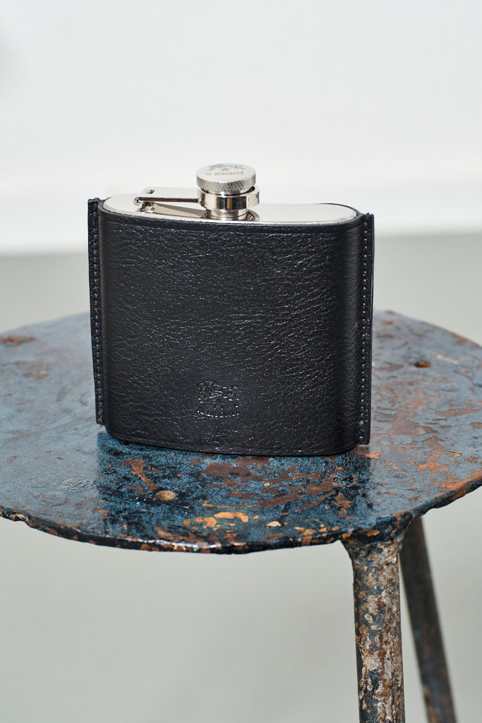 IL BISONTE - Hip Flask FIASCHETTA | black