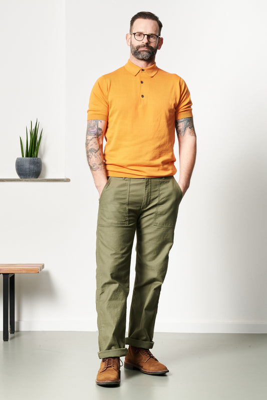 JOHN SMEDLEY - Polo Shirt ADRIAN | mandarin