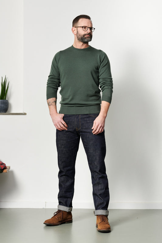 JOHN SMEDLEY - Pullover FARHILL | highland green