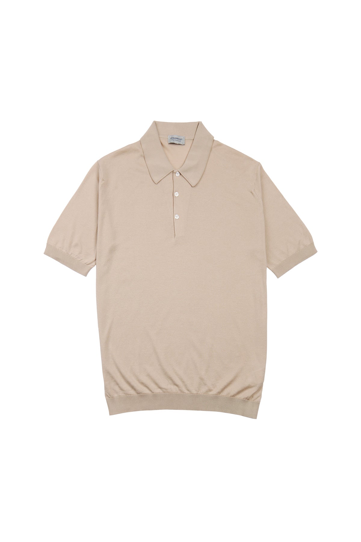 JOHN SMEDLEY - Polo Shirt ISIS | almond