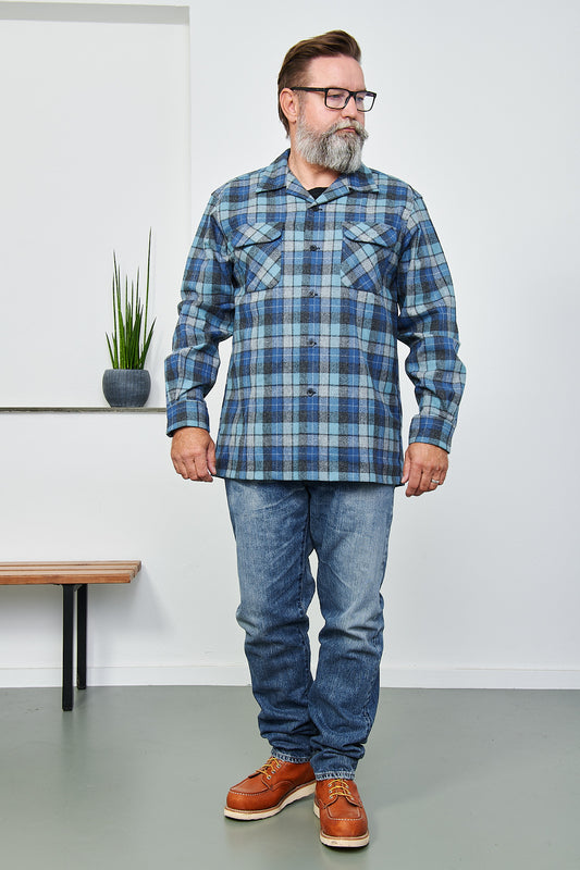 PENDLETON - Hemd Classic Board Shirt | blue check