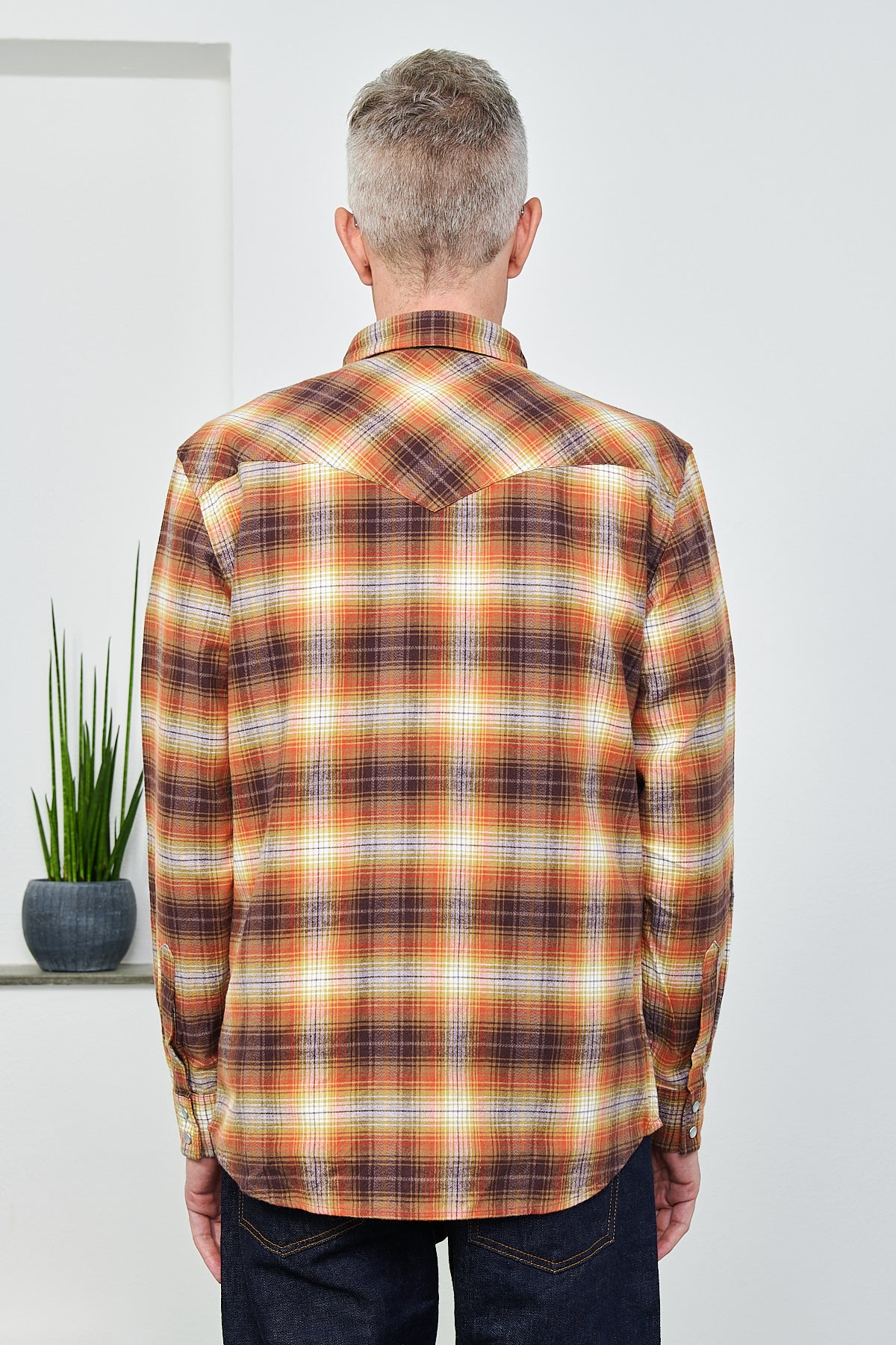 PENDLETON - Hemd Wyatt Shirt | coffee gold citrus