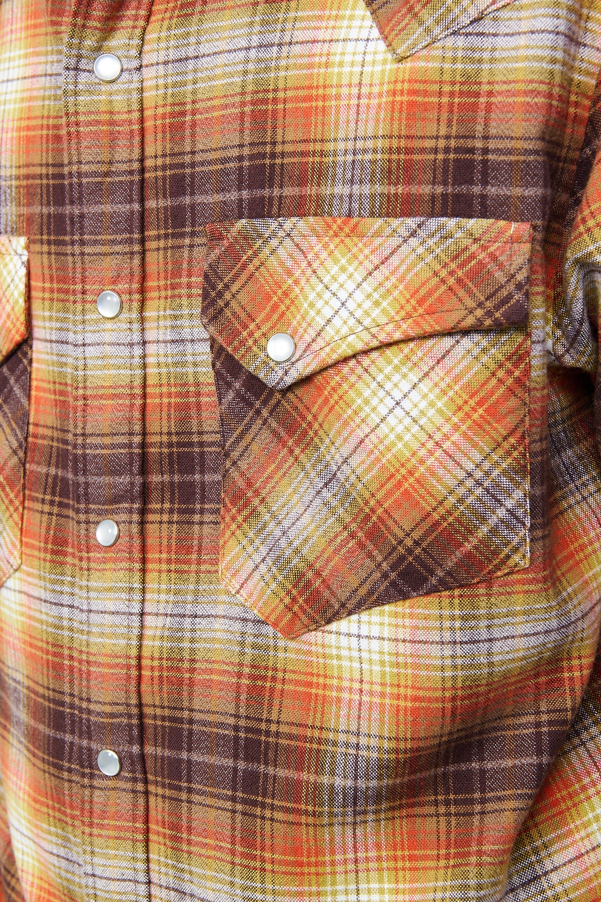 PENDLETON - Hemd Wyatt Shirt | coffee gold citrus