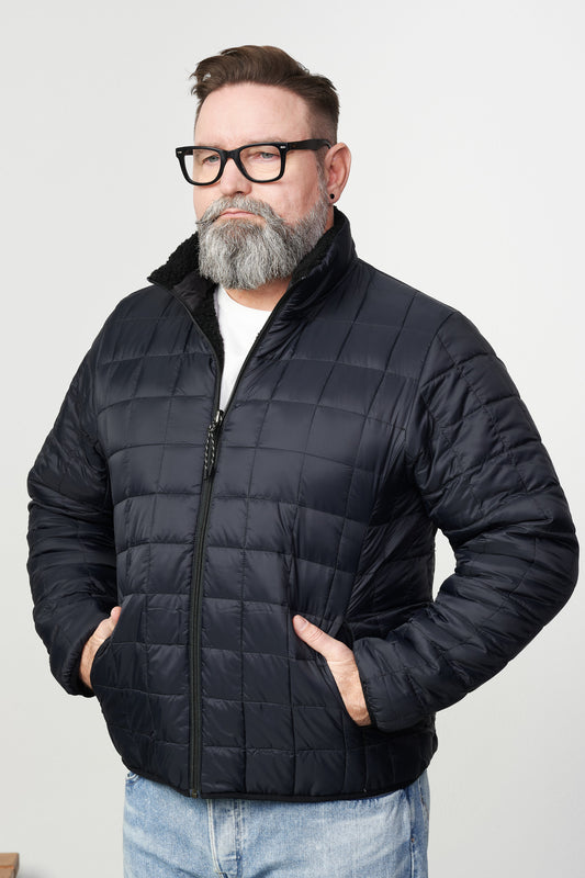 TAION - Jacke REVERSIBLE Down Jacket | black