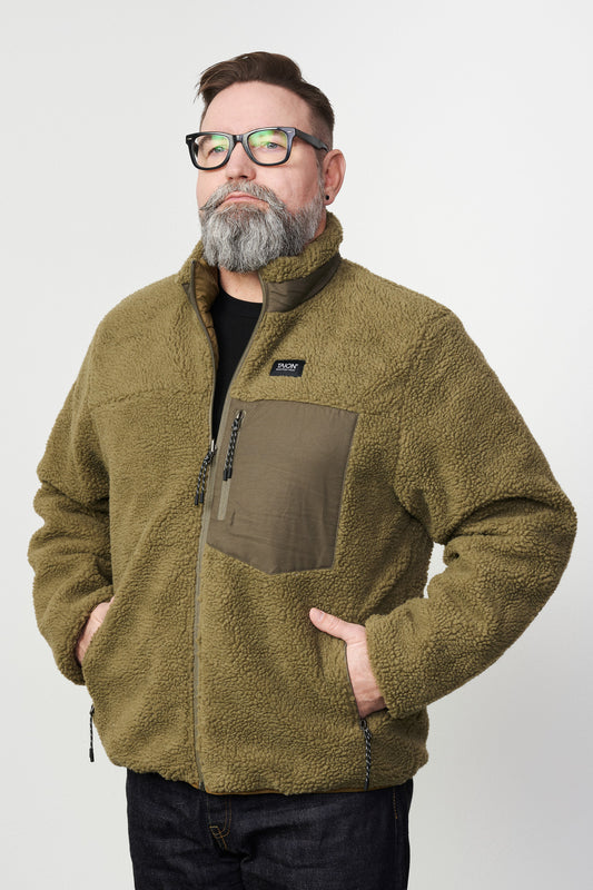 TAION - Jacke REVERSIBLE Down Jacket | olive