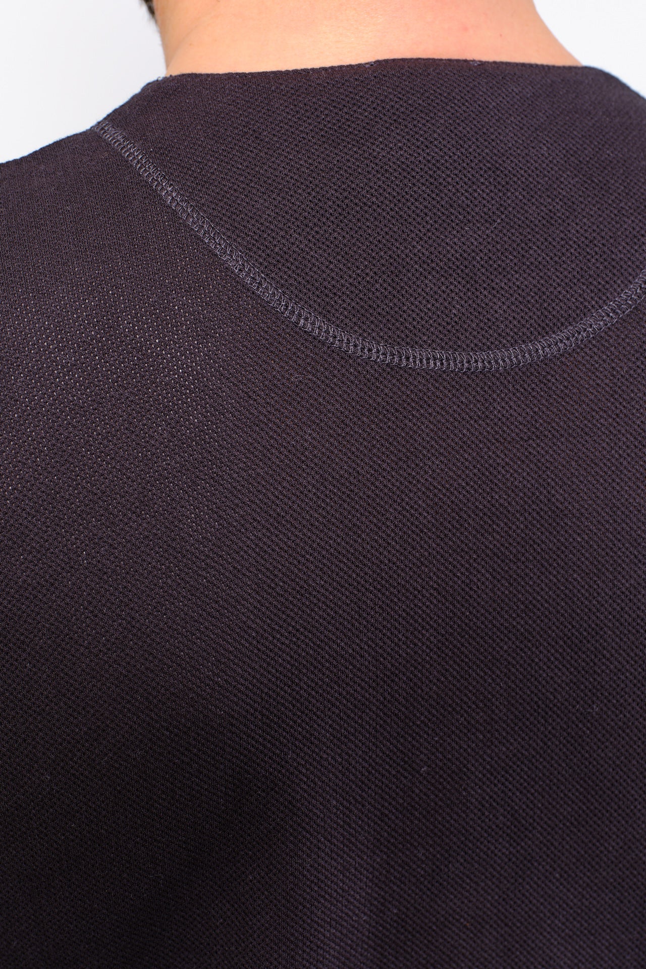 SUNSPEL - Shirt Henley RIVIERA| | black