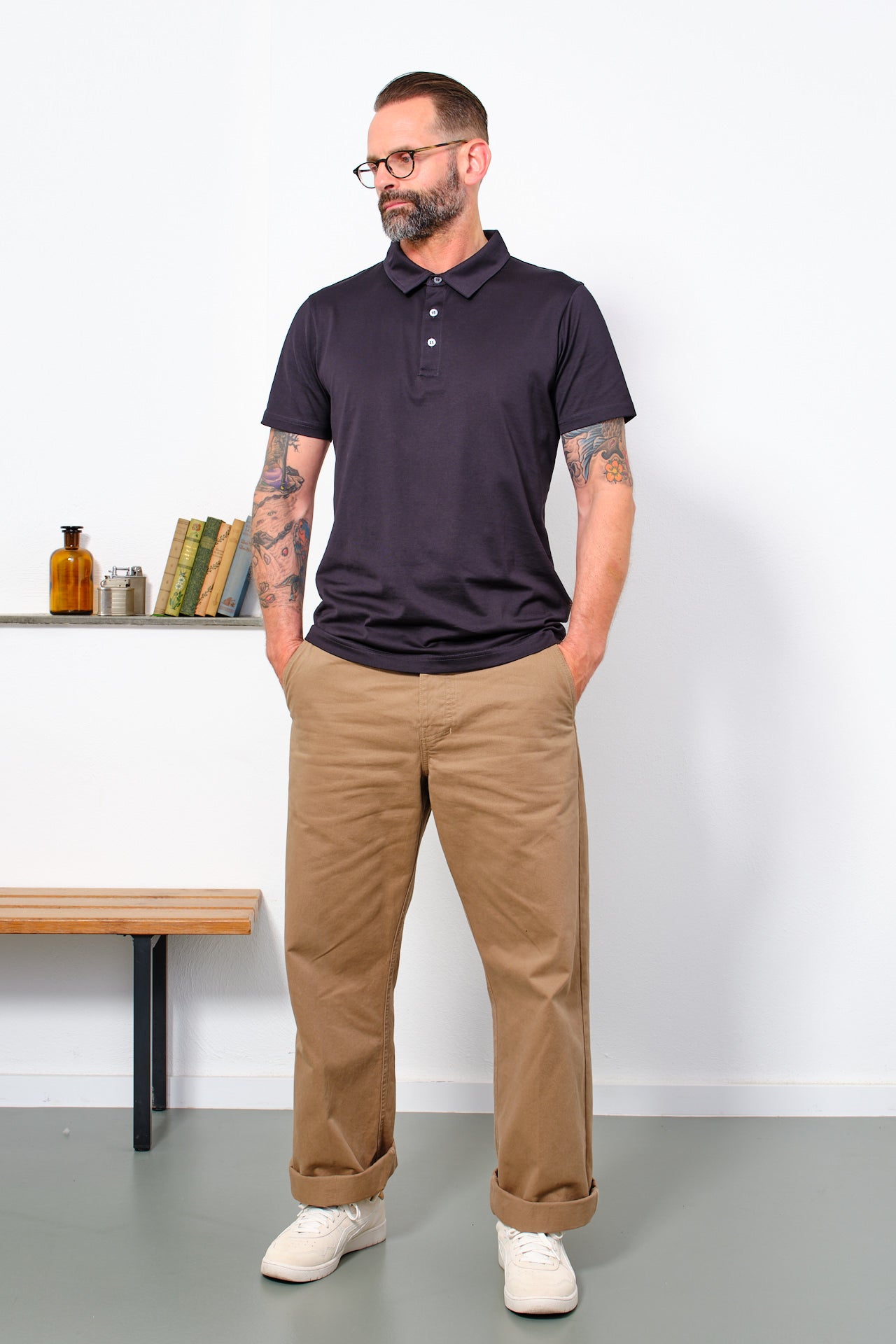 SUNSPEL - Polo Shirt CLASSIC | black