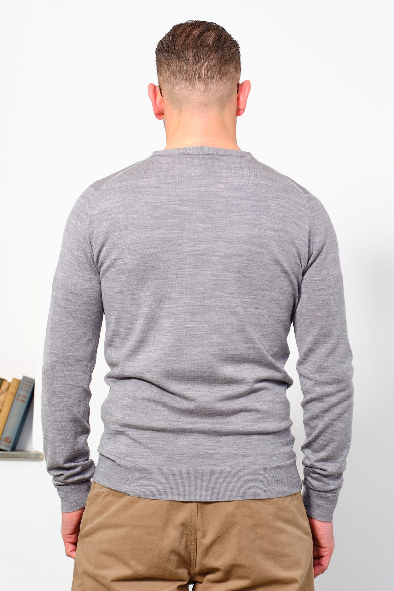 JOHN SMEDLEY - Cardigan PETWORTH | silver