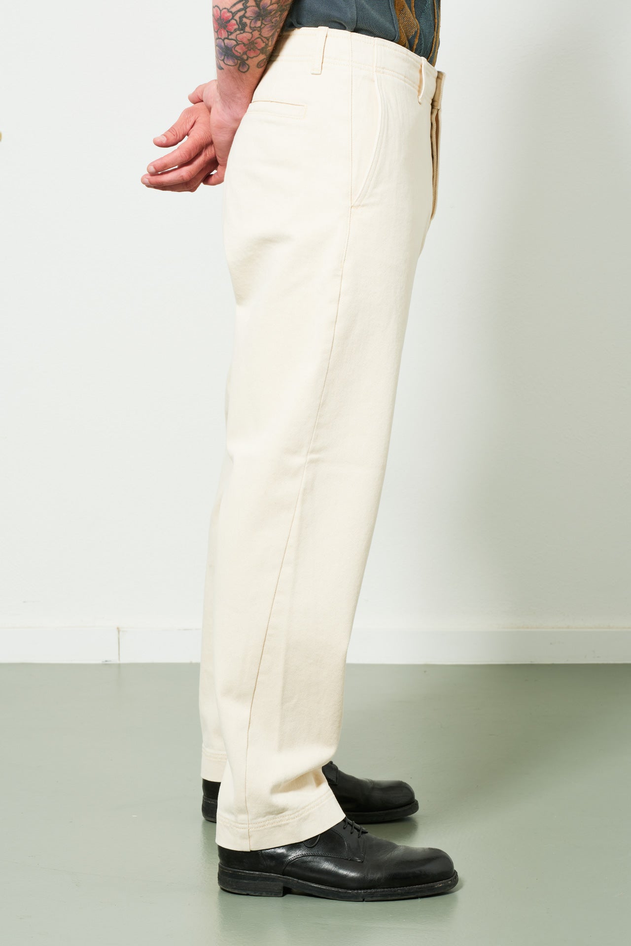 HANSEN - Pant TRYGVE | ecru