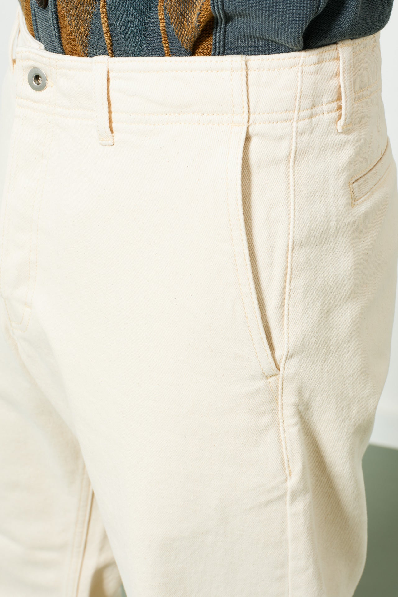 HANSEN - Pant TRYGVE | ecru