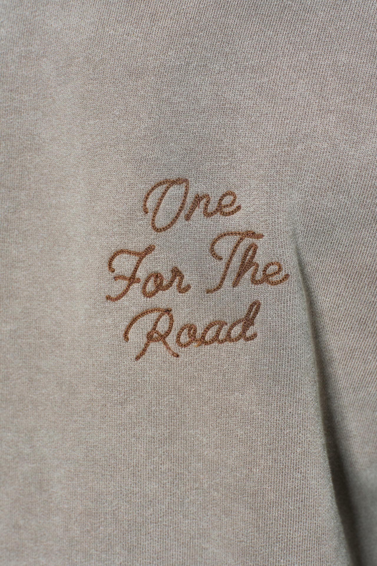 EAT DUST - Sweatshirt DETROIT | coffee brown