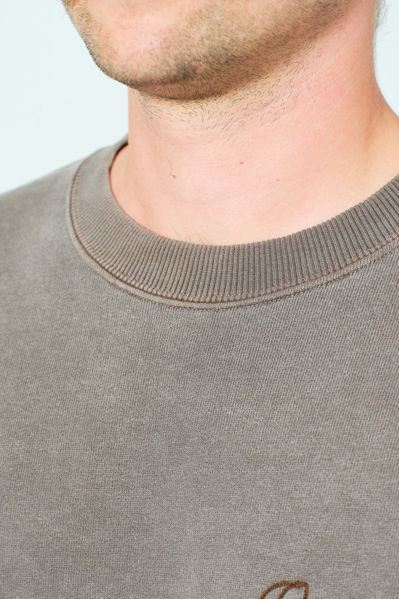 EAT DUST - Sweatshirt DETROIT | coffee brown