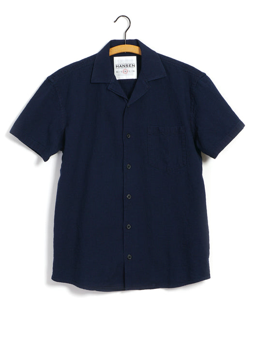 HANSEN - Hemd JONNY | indigo