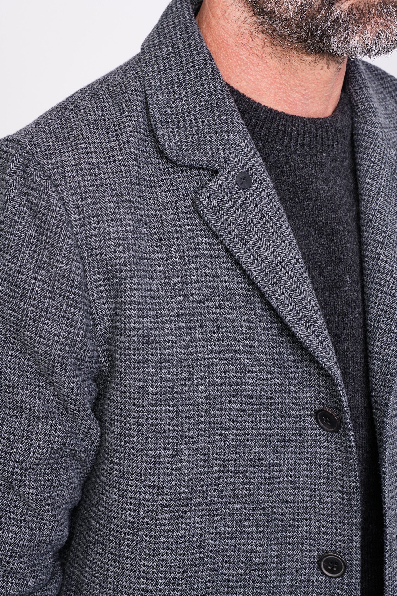 HANSEN - Easy Four Button Blazer JOSEF | broken grey