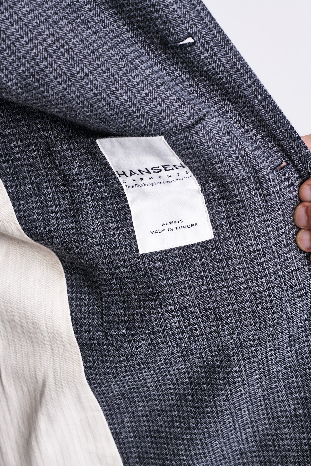 HANSEN - Easy Four Button Blazer JOSEF | broken grey