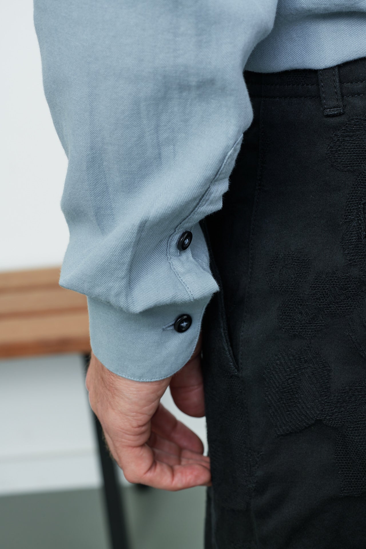 HANSEN - Hemd HENNING | lagoon