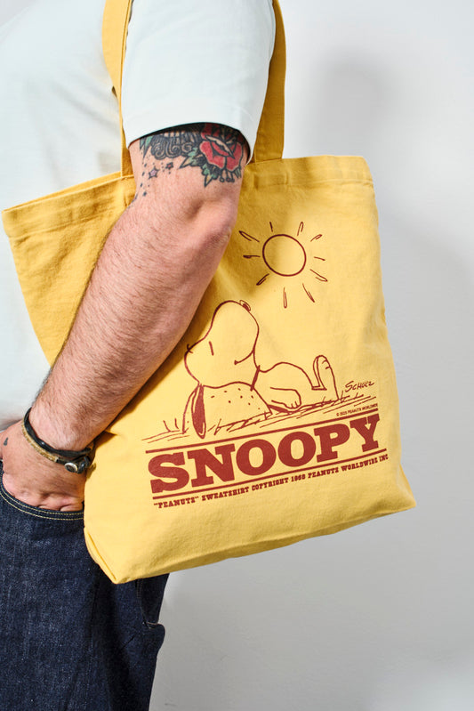 TSPTR - Tote Bag Snoopy TAKE A LOAD OFF | gold