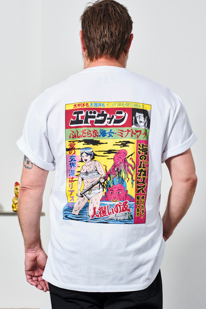EDWIN - T-Shirt KOUICHI MATSUDA | white